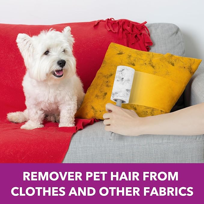 MEIQIHOME Lint Rollers for Pet Hair Extra Sticky, 1110 Sheets Mega Value Set - Image 3