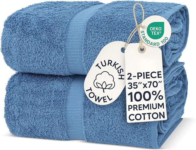 Chakir Turkish Linens, 100% Cotton Premium Quality Turkish Bath Sheets | by ChakirTurkishLinens