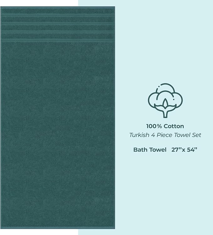American Soft Linen 100% Cotton Luxury Turkish Towels - Image 4