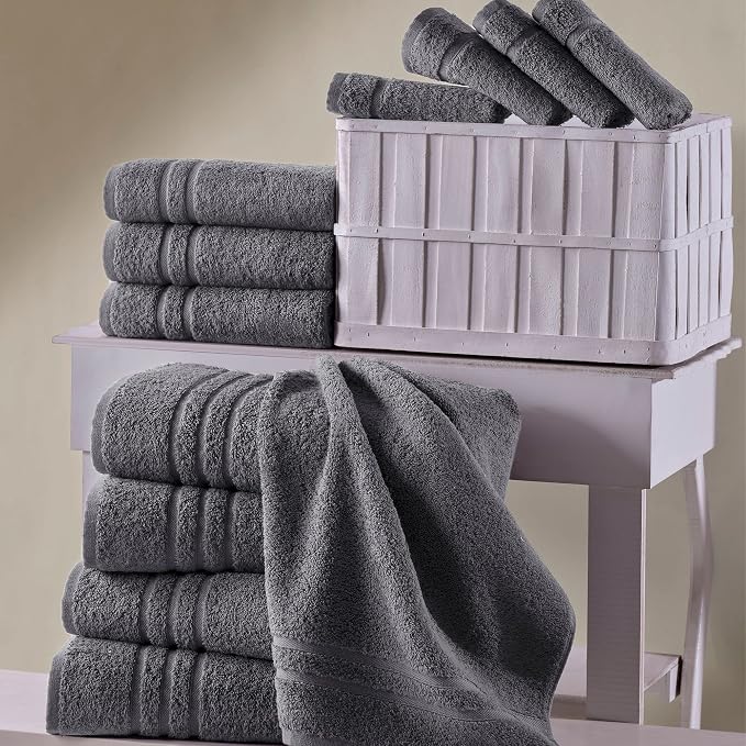 Hawmam Linen Jumbo Large Bath Sheets Towels 2 Pack Soft and Absorbent - Image 6