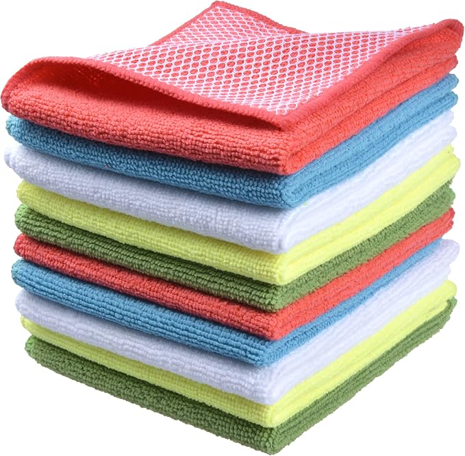 SINLAND Dish Cloth for Washing Dishes Kitchen Washcloth Cleaning Cloth by SINLAND