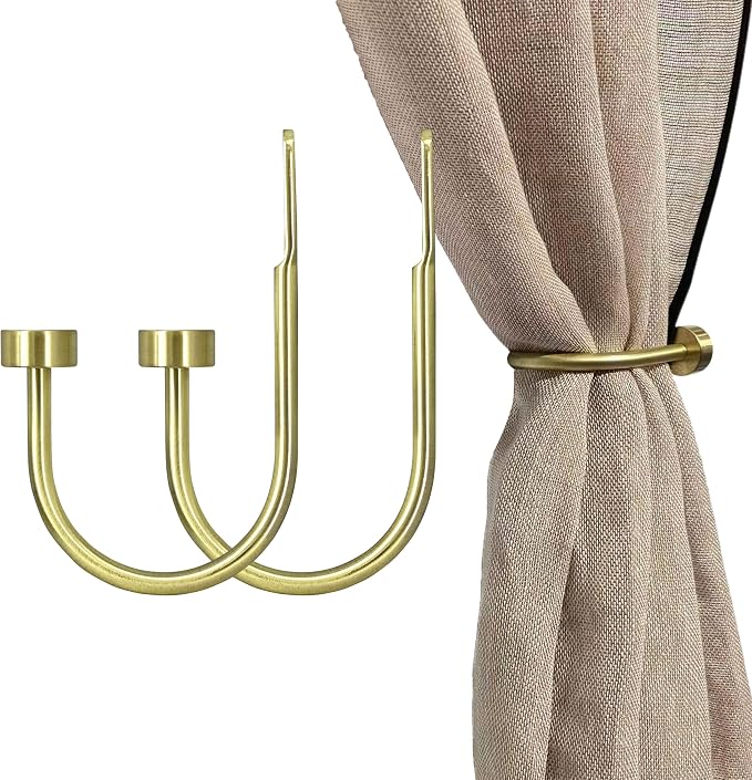 Quality Curtain Holdbacks, Solid Steel Curtain Holdback by ARNORX