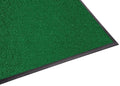 Guardian Platinum Series Indoor Wiper Floor Mat, Rubber with Nylon Carpet, 2'x2', Green (94020240)