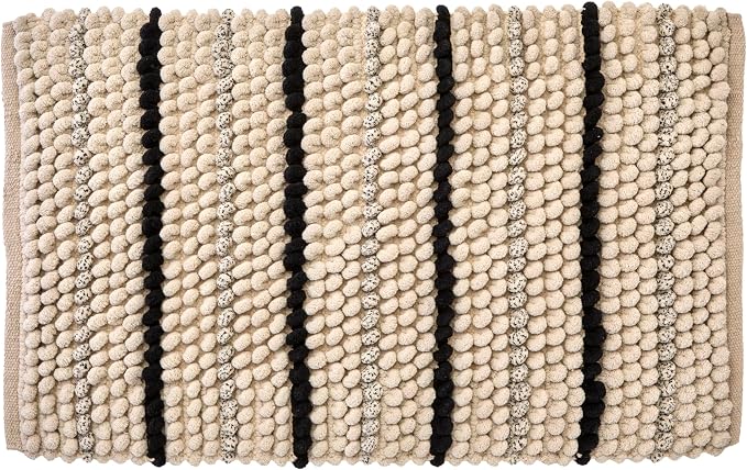 SKL Home Roseville Bath Rug, Plush Chenille, Tan | 100% Cotton by SKLHomebySaturdayKnightLtd