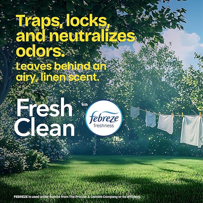 Glad Trash Bags, ForceFlex Tall Kitchen Drawstring Garbage Bags, Fresh Clean - Image 3