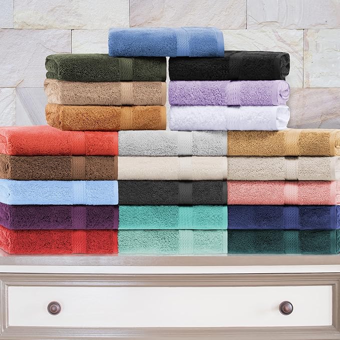 Superior Egyptian Cotton Ultra Plush & Absorbent, 10 Piece Set, Latte | Quick - Image 9