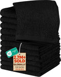 Utopia Towels 12 Pack Washcloths, 12x12 in, 100% Cotton, Fast Drying Soft Feel by Unknown
