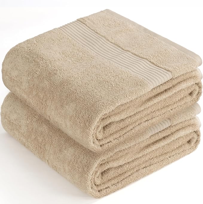 Cotton Paradise 100% Cotton Turkish Towel Set, Soft Absorbent Quick Dry - Image 6