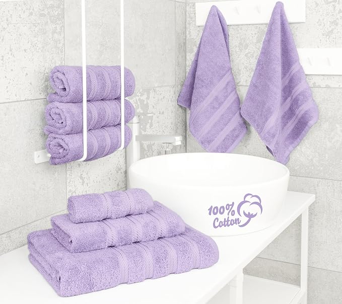 American Soft Linen 100% Cotton Luxury Turkish Towels, 6 Piece Towel Set | Soft - Image 2