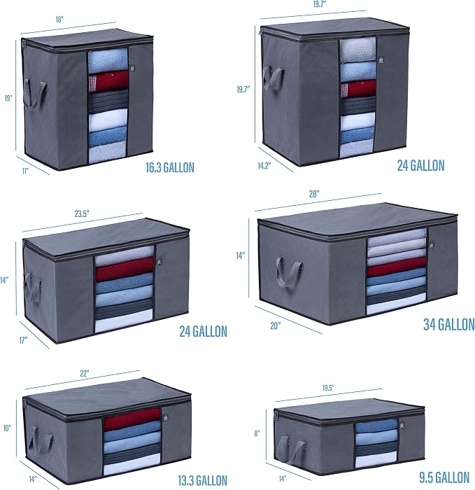 VENO 3 Pack Oversize Clothes Storage Bag - Image 5