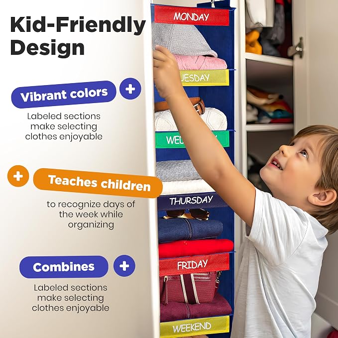 Handy Laundry Hanging Clothes Organizer - Image 4