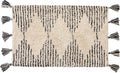 SKL Home Geo Diamond Bath Rug by SKLHomebySaturdayKnightLtd