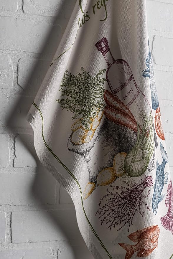 Maison d' Hermine Kitchen Towels Set of 3 Reusable 100% Cotton 27.50" x 20" - Image 7