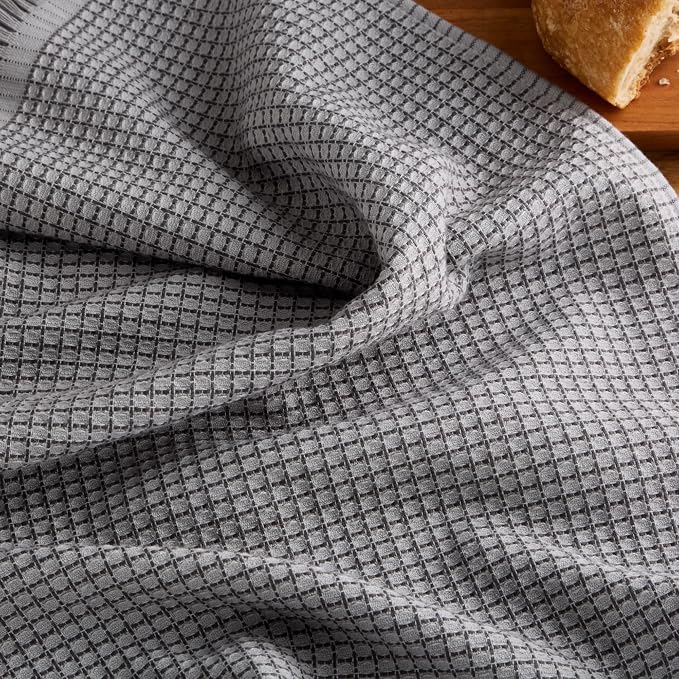 KitchenAid Gourmet Series Gridlines Kitchen Towels 3-Pack Set, 100% Cotton - Image 5