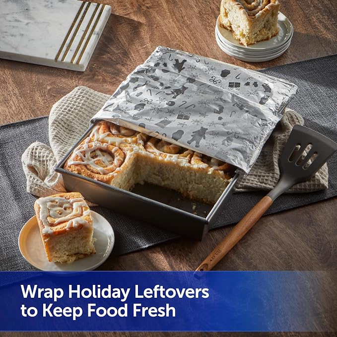 Reynolds Wrap Fun Foil, Embossed Aluminum Foil Roll, Features a Limited-Edition - Image 5
