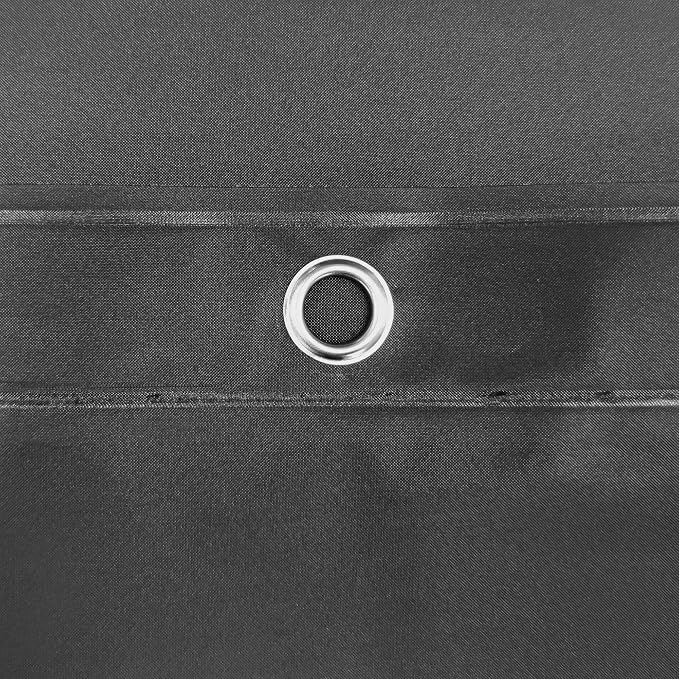 Barossa Design Gray Shower Curtain Liner Standard Size, Dark Gray - Image 5