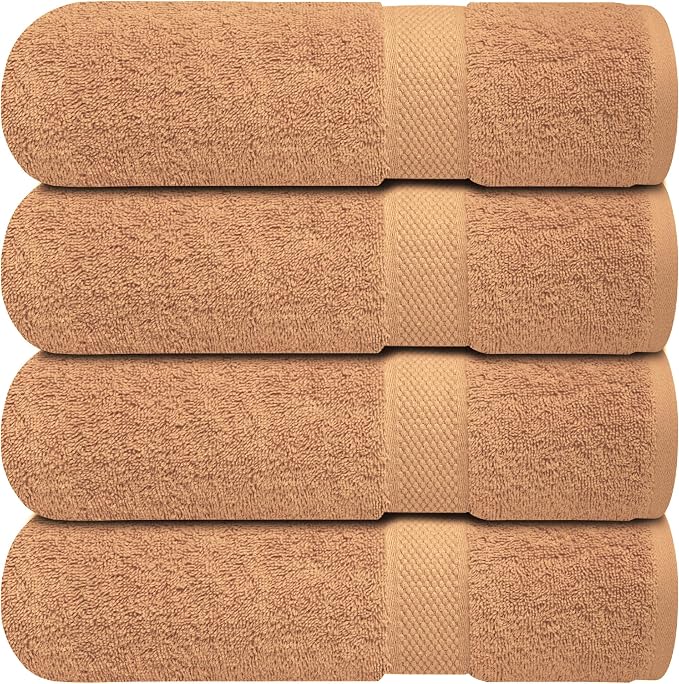 Infinitee Xclusives 100% Ring-Spun Cotton Bath Towels by InfiniteeXclusives