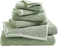 Great Bay Home 100% Cotton 6 Piece Towel Set by GreatBayHome