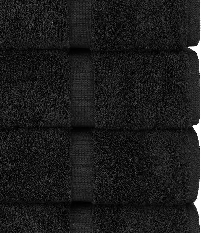 Chakir Turkish Linens 100% Cotton 6-Piece Towel Set, Oeko-Tex Certified: 2 Bath - Image 4
