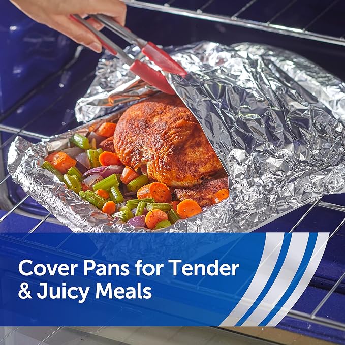 Reynolds Wrap Heavy Duty Aluminum Foil Roll, Thick Heavy Duty Foil - Image 10