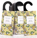 Large 12 Packs White Cotton Hanging Scented Sachets Long-Lasting Closet by ROSECOTTAGE