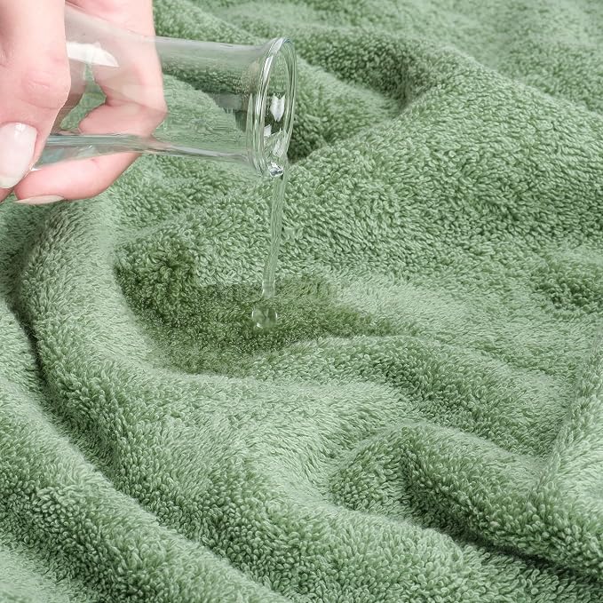 Cotton Paradise Towel Set of 6, 2 Bath Towels, 2 Hand Towels and 2 Washcloths - Image 6