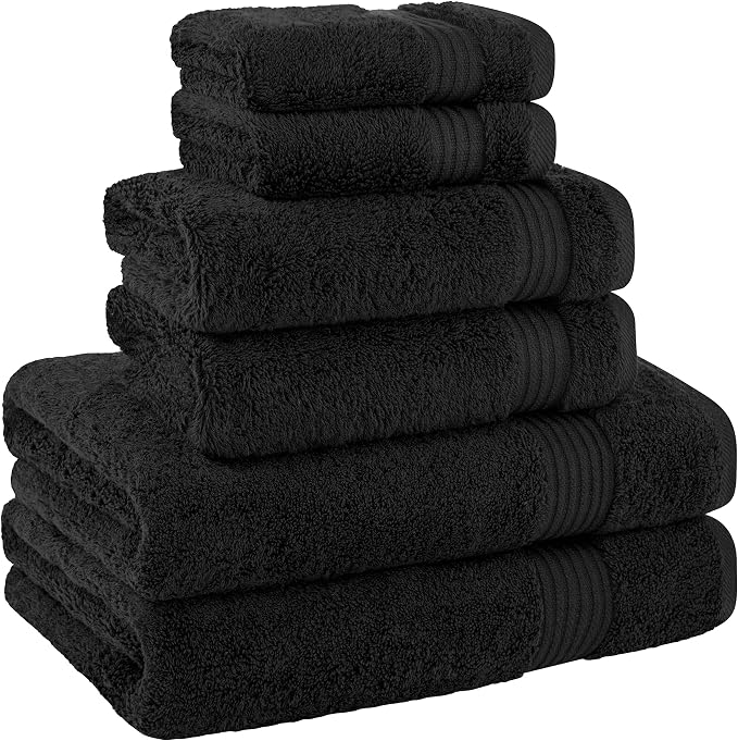 Cotton Paradise 100% Cotton Turkish Towel Set, Soft Absorbent Quick Dry - Image 5