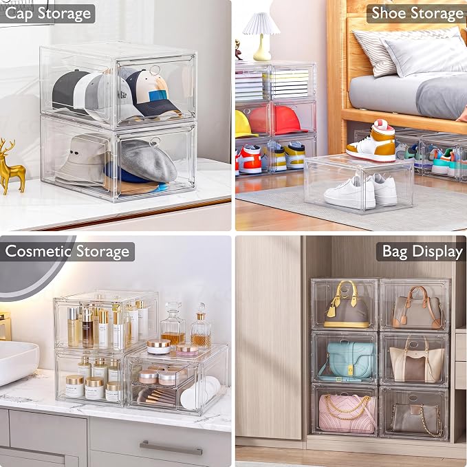 Sturdy Clear Shoe Organizer - Image 5