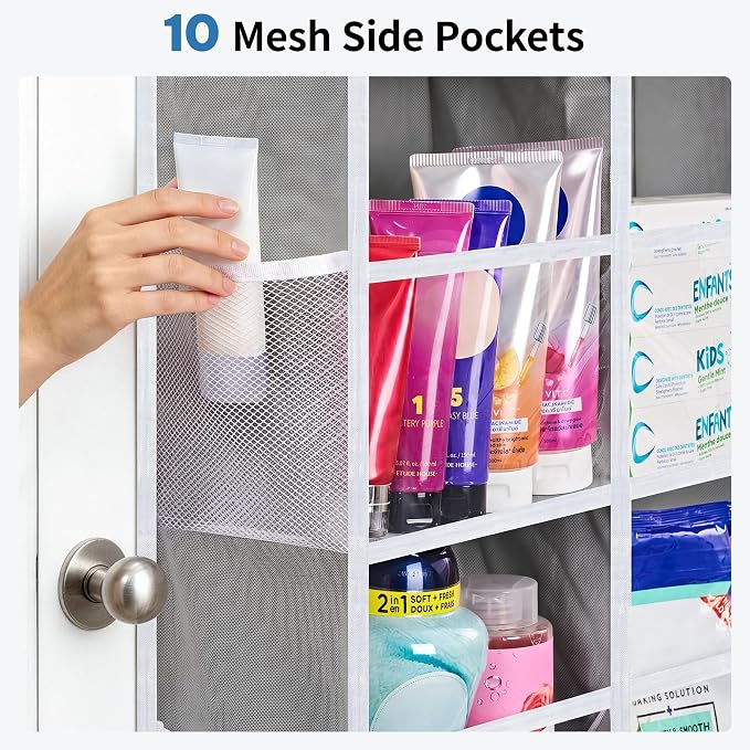 JARLINK Over the Door Organizer, Extra Large Storage - Image 6