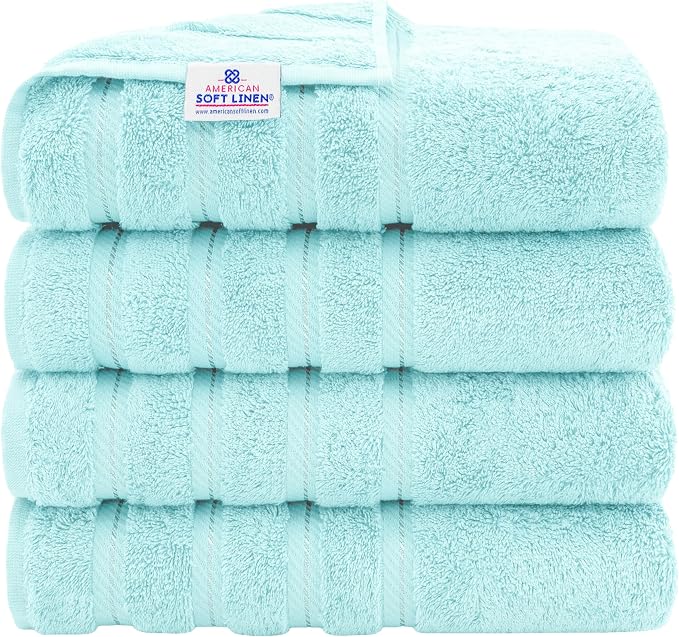 American Soft Linen 100% Cotton Luxury Turkish Towels by AmericanSoftLinen