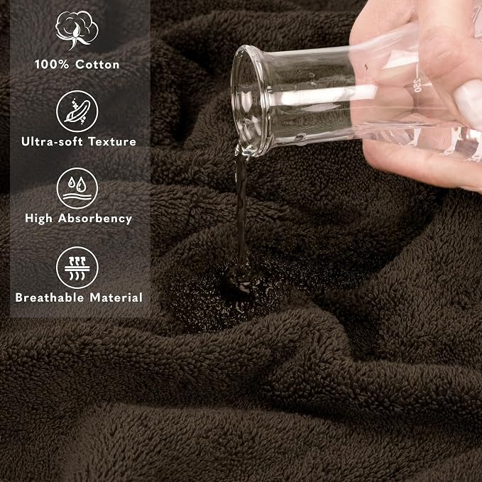 American Soft Linen 100% Cotton Luxury Turkish Towels, 35x70 XL Bath Sheet | - Image 4