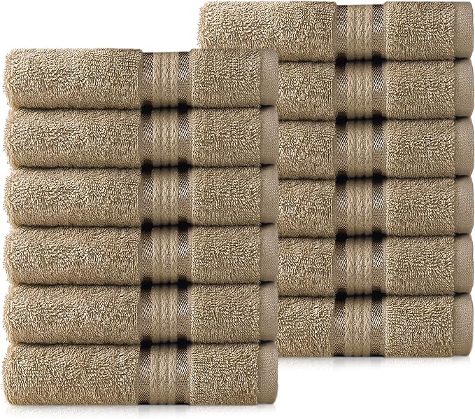 COTTON CRAFT Ultra Soft Washcloths by COTTONCRAFT