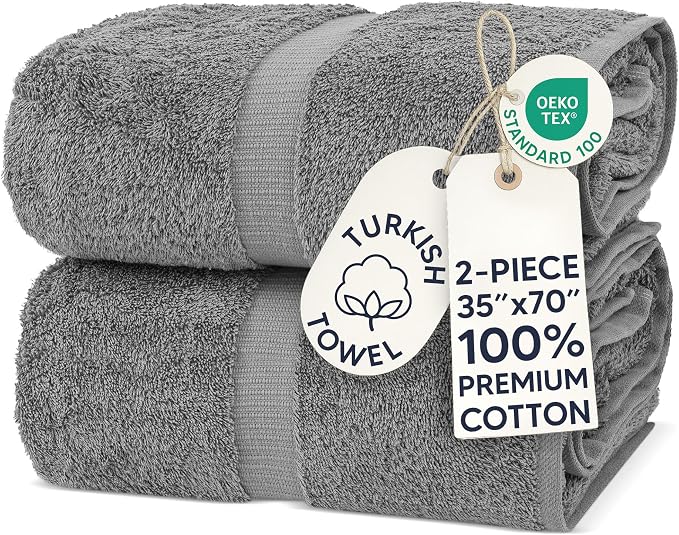 Chakir Turkish Linens, 100% Cotton Premium Quality Turkish Bath Sheets | by ChakirTurkishLinens