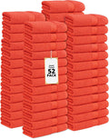 Ample Decor 100% Cotton Hand Towels 18x28 Inches, 600 GSM, Soft & Absorbent by AmpleDecor