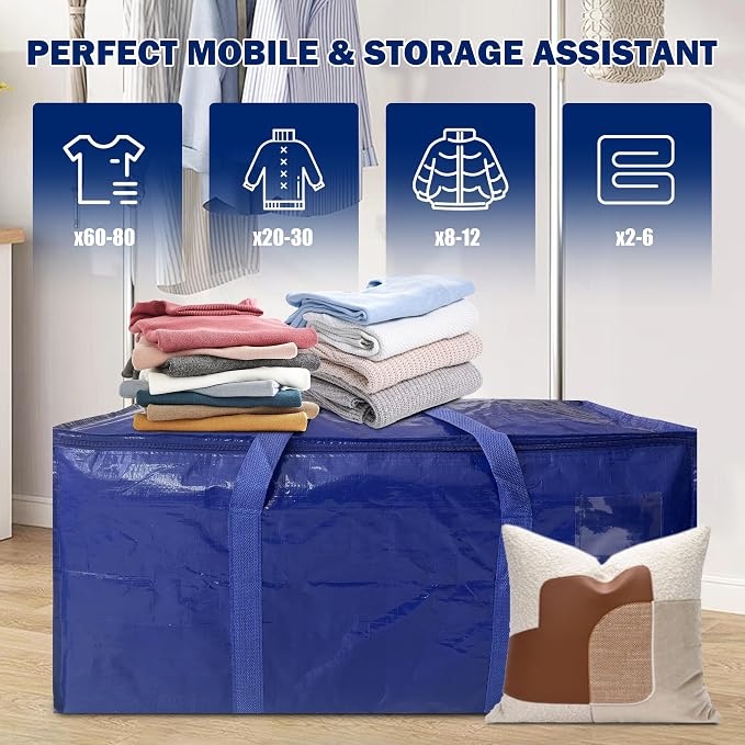 16 Pack Extra Heavy Duty Large Moving Bags - Image 6