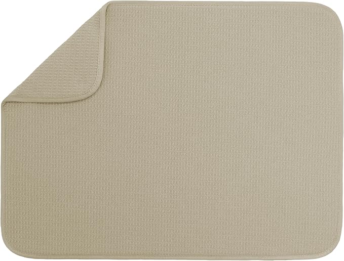 S&T INC. Dish Drying Mat, Extra Large Kitchen Counter Mat by STINC