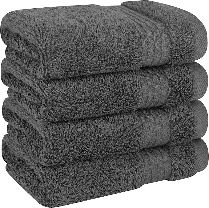 Cotton Paradise 100% Cotton Turkish Towel Set, Soft Absorbent Quick Dry - Image 3