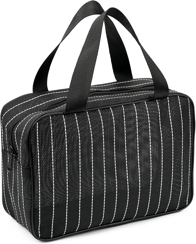 REDSINDA Mesh Shower Caddy Bag for Bathroom Gym Camping Portable Travel Mesh by REDSINDA