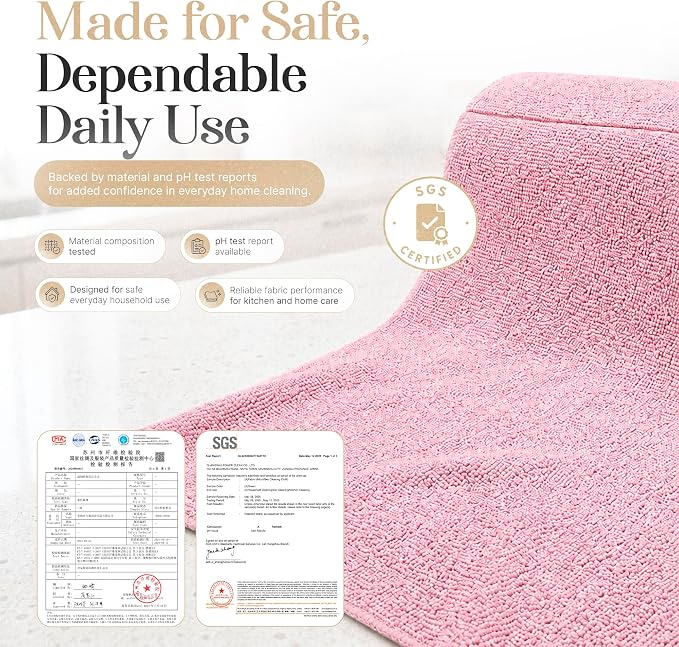 Microfiber Cleaning Cloth Roll 20 Sheets 11" x 10" Tear Away Microfiber Towel - Image 7
