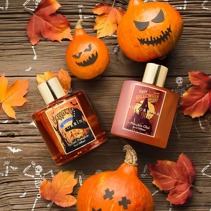 Reed Diffuser - Pumpkin Chai 6.7 fl oz Scented Diffuser - Image 6