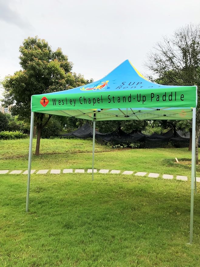 Custom Canopy 10x10 with Logo, Custom Pop up Tent for Trade Show, Personalized Canopy Tent for Advertising Event, Farmer Market, Business Branding, Customized Canopy Heavy Duty