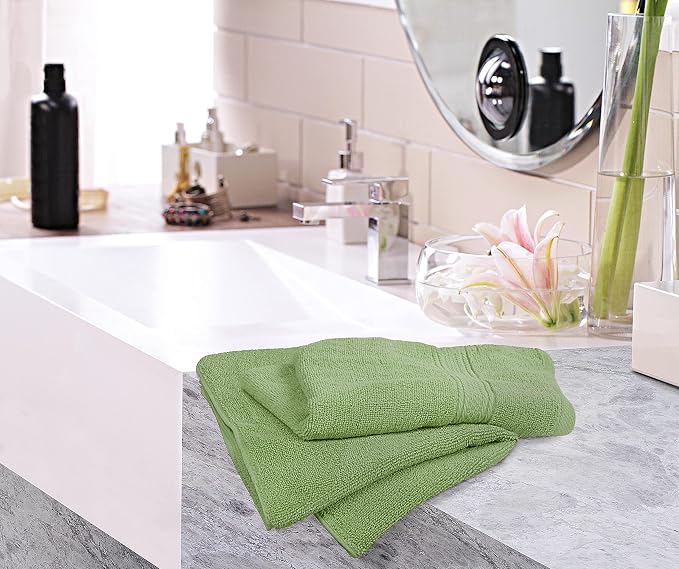 Utopia Towels 6 Pack Premium Hand Towels 16x28 in 600 GSM Cotton Sage Green | - Image 7