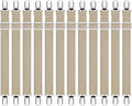 Boao 12 Pcs Bedsheet Strap Elastic Clip, 8-12 Inch Length | Sturdy Metal Clips by Boao