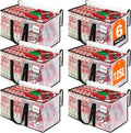RoomHacks Moving Bags, Heavy Duty Large Storage Bags, 6 Pack, Foldable Storage by RoomHacks