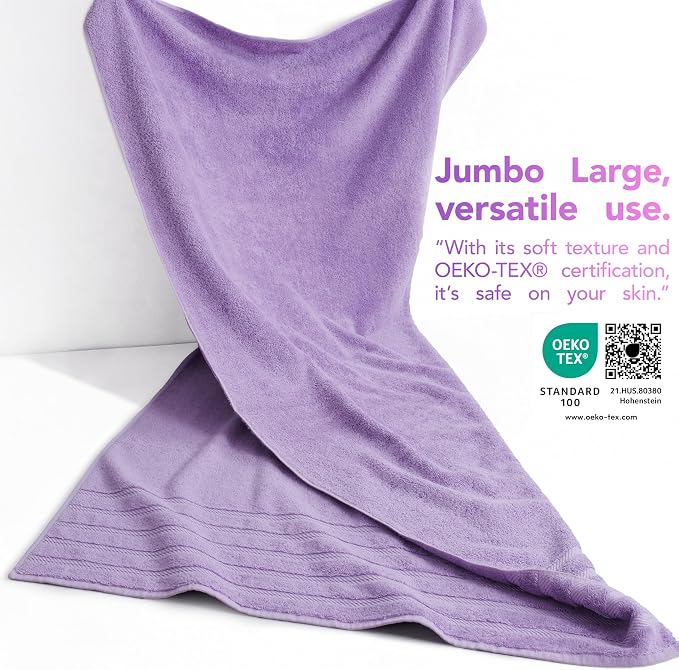 American Soft Linen 100% Cotton Luxury Turkish Towels, 35x70 XL Bath Sheet | - Image 3