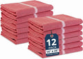 LANE LINEN 100% Cotton Kitchen Towels Absorbent Lint-Free 12 Pack by LaneLinen