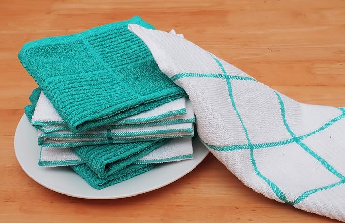 AMOUR INFINI Dish Cloths for Washing Dishes Set of 8 - Image 6