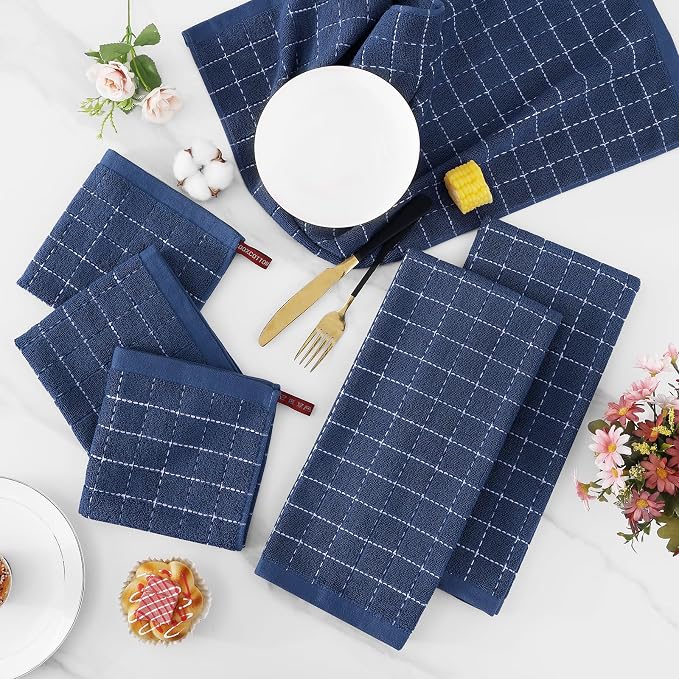 Homaxy Kitchen Towels and Dishcloths Set - Image 6