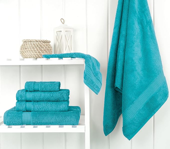 Cotton Paradise 100% Cotton Turkish Towel Set, Soft Absorbent Quick Dry - Image 3