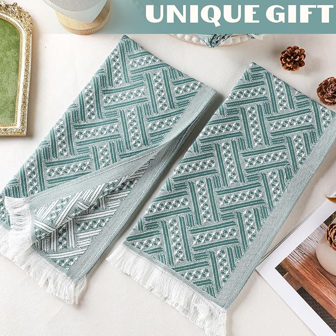 HunnmingRe 8 Pack Boho Hand Towel - Image 3